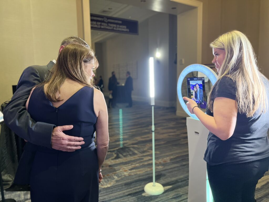 digital selfie booth with background removal