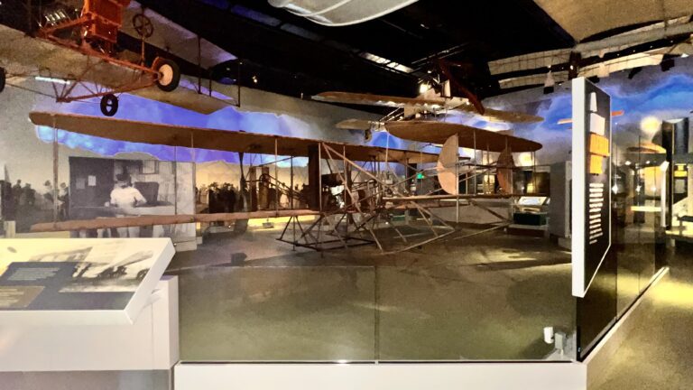 the Wright brothers first place at photo booth air and space museum